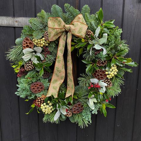 Christmas door wreath
