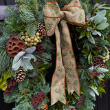 Pines and Needles Christmas Door Wreath