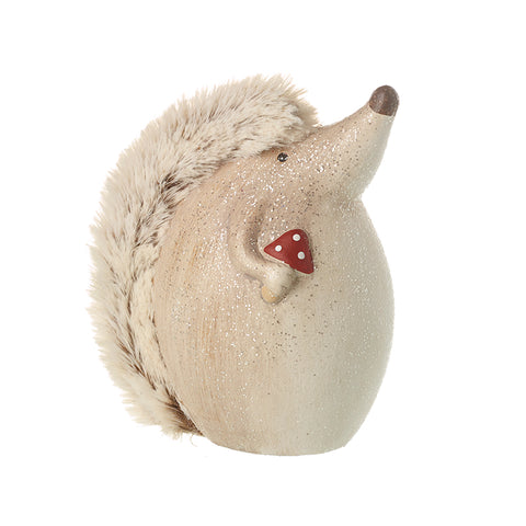 hedgehog with a toadstool