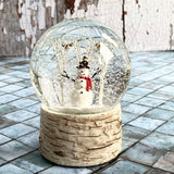 snowman snow globe 