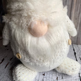 White Gonk with a fluffy hat