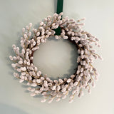 pussy willow wreath