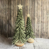 Tall Green Felt Christmas Tree