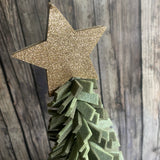 Tall Green Felt Christmas Tree