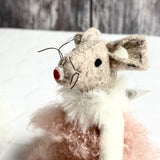 Pair of Mice in Fluffy Dresses