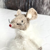 Pair of Mice in Fluffy Dresses