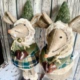 Tartan Christmas Mice