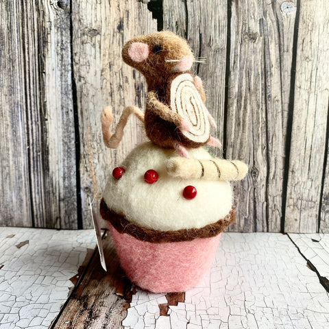 mouse cupcake