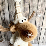 White Jumper Sitting Reindeer
