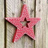 Red and White Star