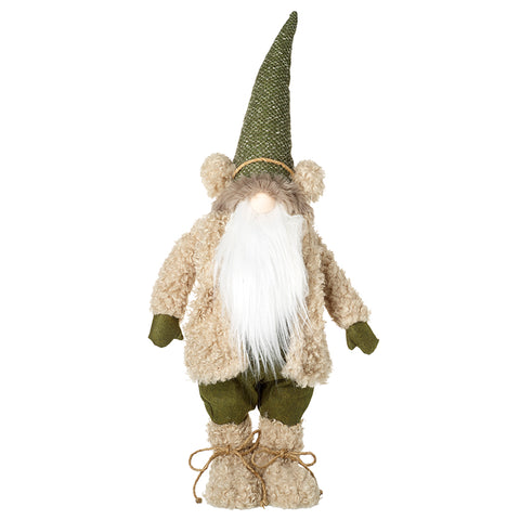 standing gonk in a green hat