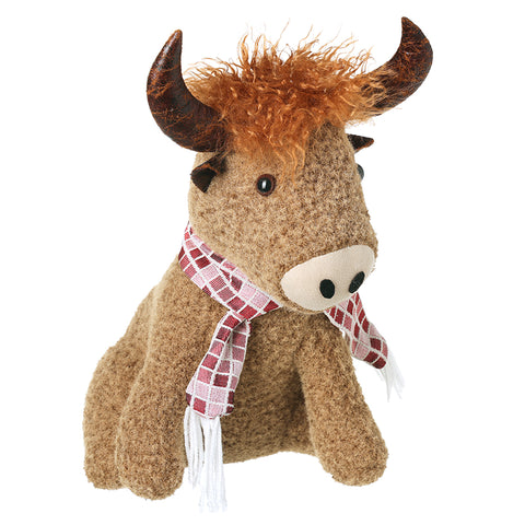 Highland cow door stop