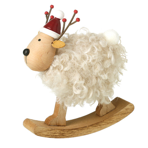 rocking festive sheep