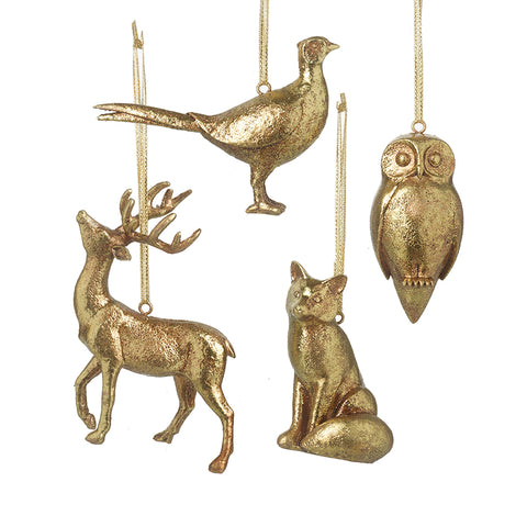 Deer, Owl, Fox and a Pheasant