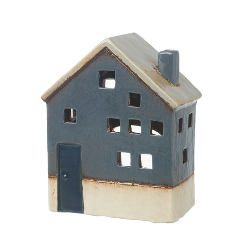 Ceramic house candle holder