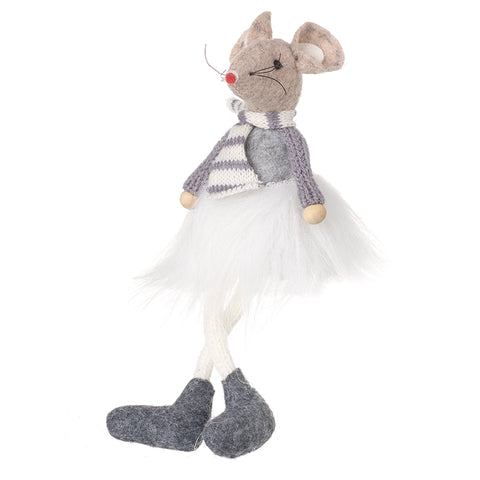 sitting girl mouse