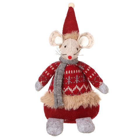 Sitting Mouse in a Jumper