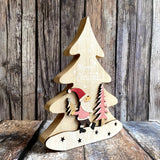 Merry Christmas Wooden Tree