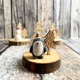 Mouse, Snowman and Penguin decorations
