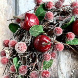 Small Frosted Berry Wreath