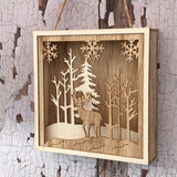 Light up Forest Scene