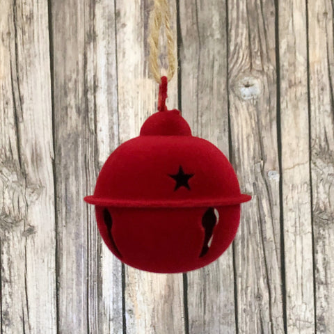 red festive bell