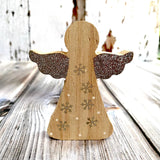 wooden angel