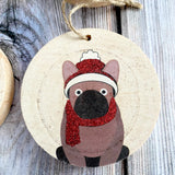 Christmas Dog Tree Decorations