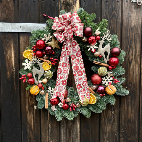 All that is Christmas Door Wreath